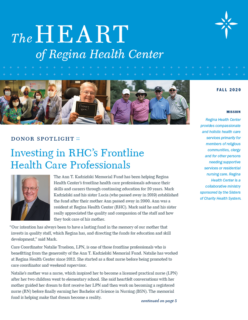 The Heart of Regina Health Center: Investing in RHC’s Frontline Health Care Professionals