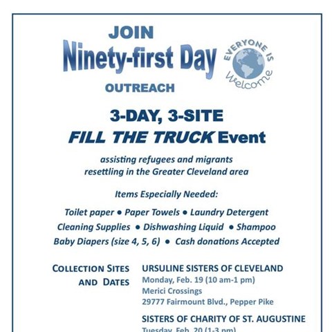 Fill the Truck Event Coming to Regina Health Center February 20 to Assist Refugees and Migrants